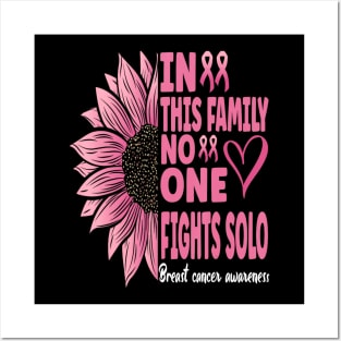 Breast Cancer Support Family Breast Cancer Awareness Posters and Art